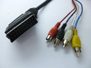 Scart to RCA cable