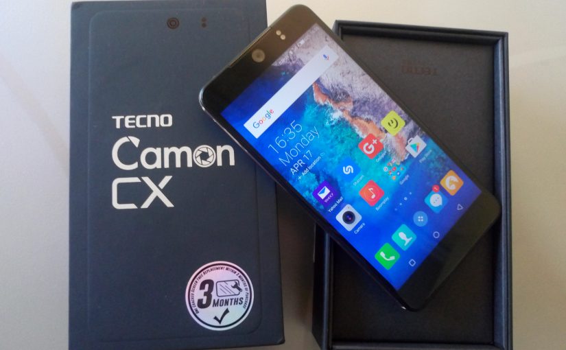 Tecno Camon CX Unboxing And First Impressions