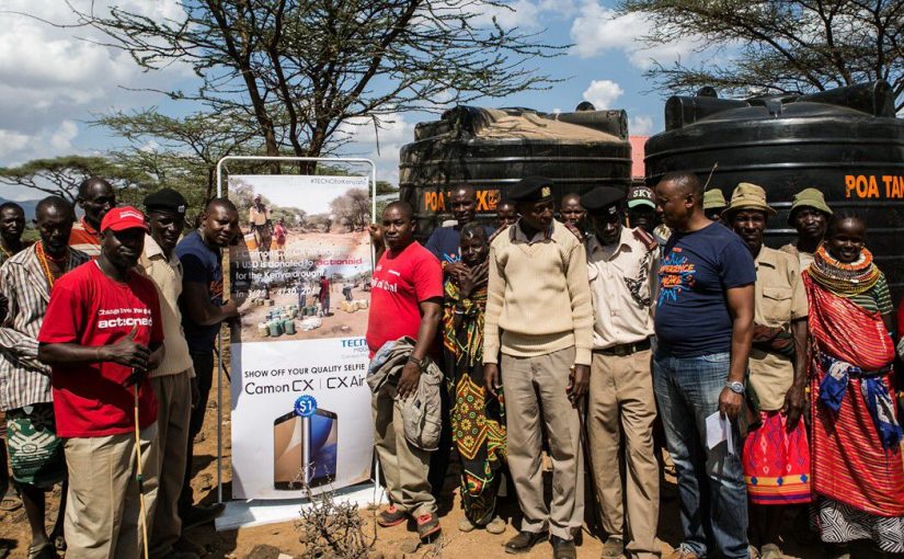 Buy A Tecno Camon CX And Help Feed Hungry Kenyans