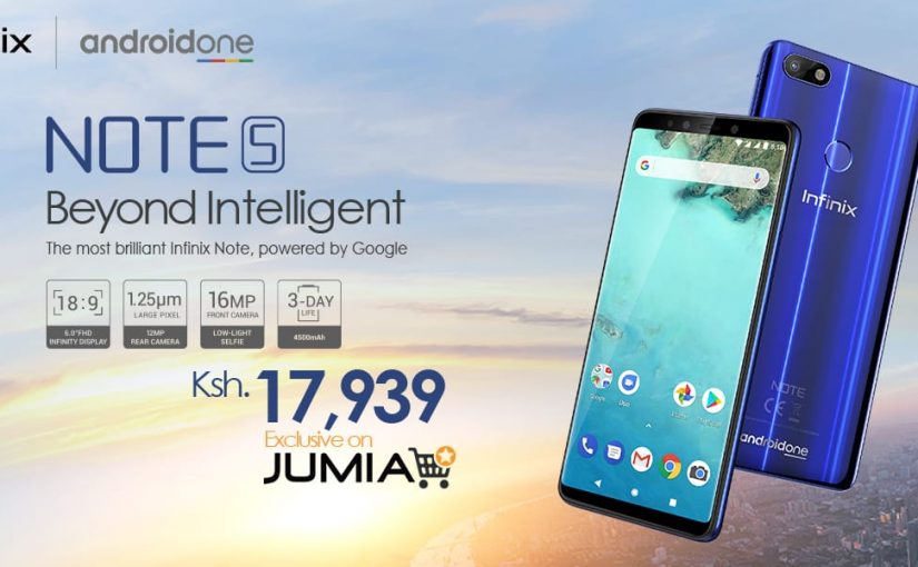 Infinix Note 5 Powered by Android One Unveiled In Dubai