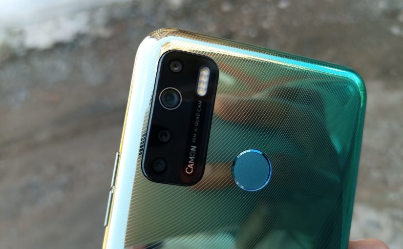 Quad Camera setup on Tecno Camon 15