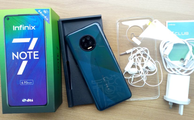 Infinix Note 7 Video Unboxing