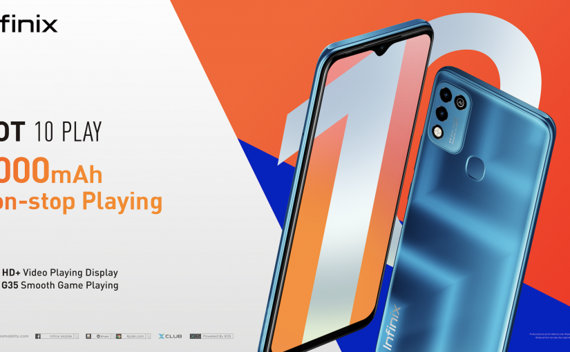 Infinix HOT 10 PLAY With 6000mAh Battery, 4GB RAM & 64GB ROM To Cost Ksh 15,499 In Kenya