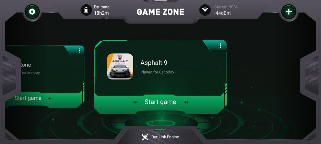 Infinix Zero X Pro Game Zone App