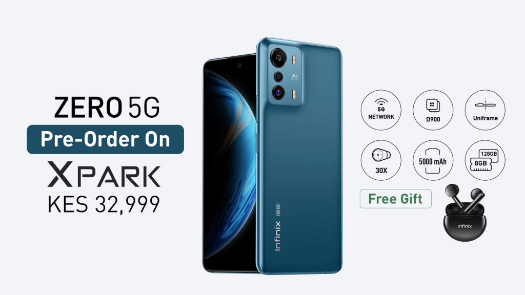 Infinix Zero 5G Pre-order price in Kenya
