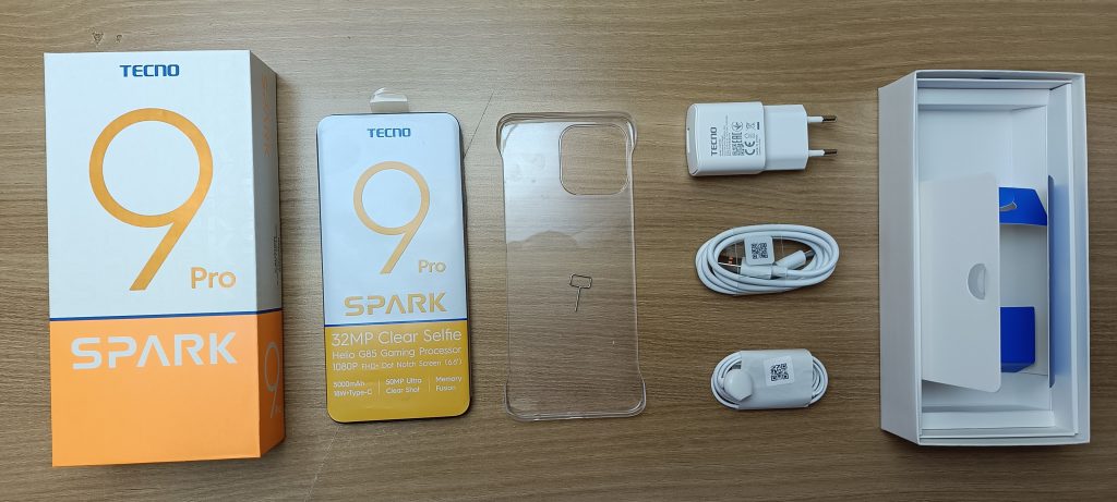 Tecno Spark 9 Pro accessories