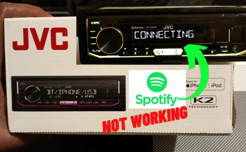 Why Spotify is not connecting to Pioneer, JVC and Kenwood Car Radios