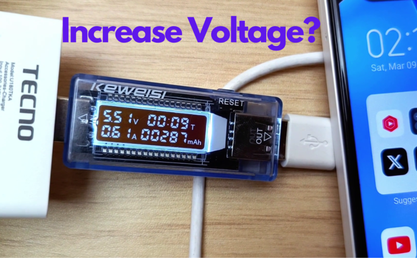 How to Increase the Output Voltage on Phone Chargers