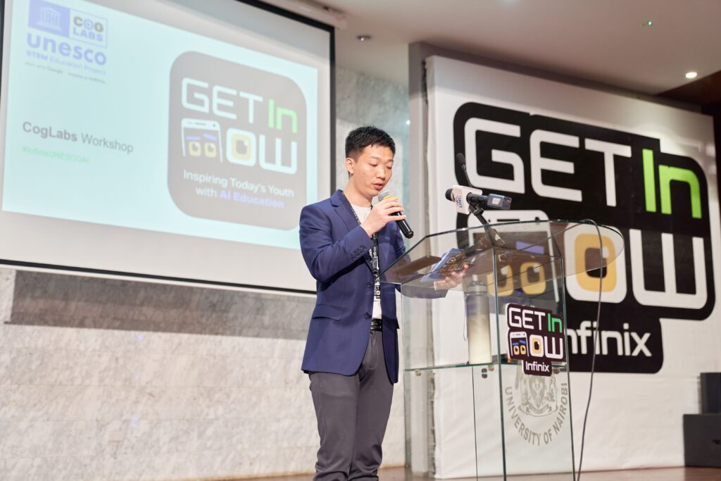 Michael Zeng, Brand Manager of Infinix Kenya